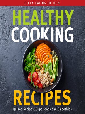 cover image of Healthy Cooking Recipes, Volume 1